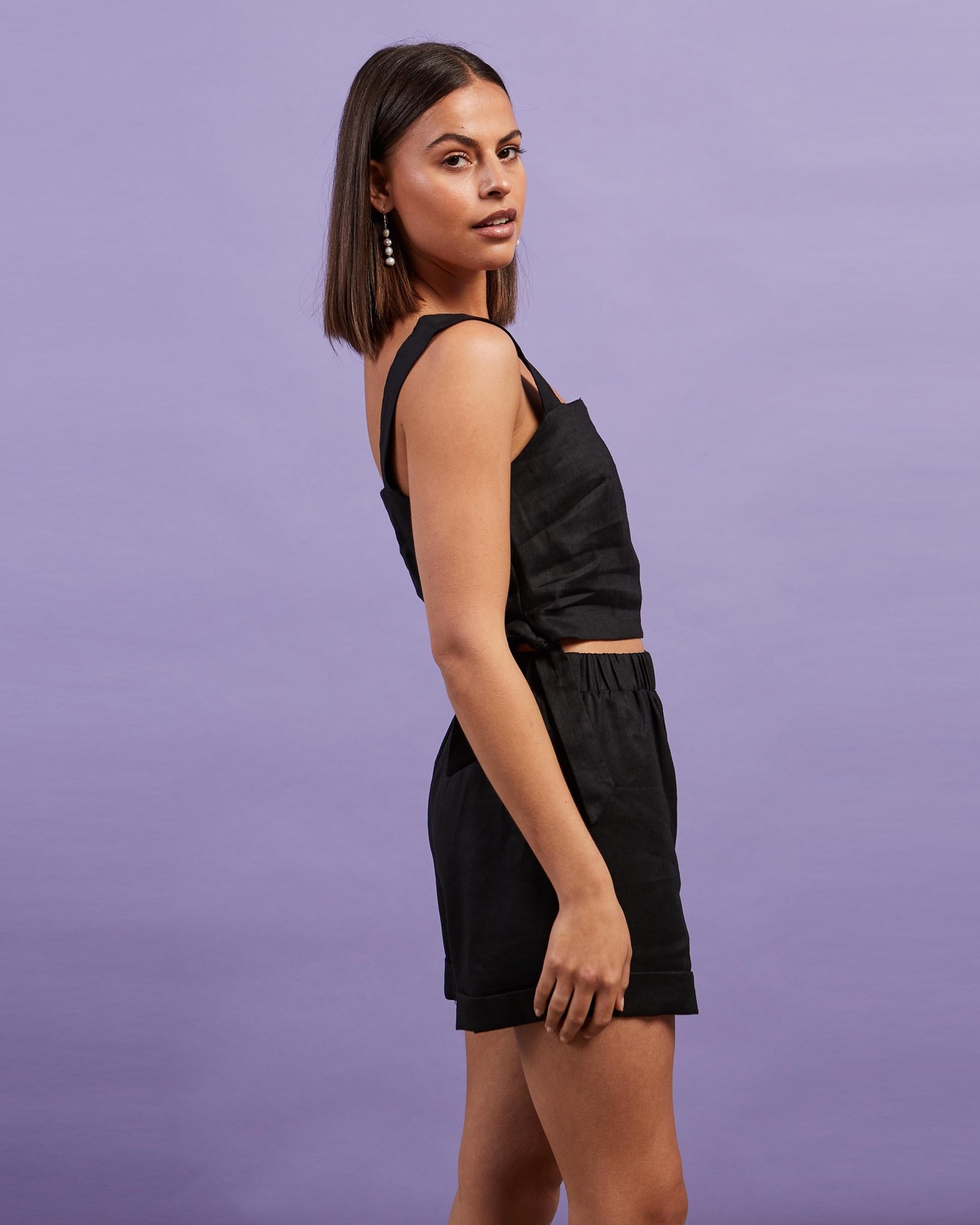 French Quarter Linen Top