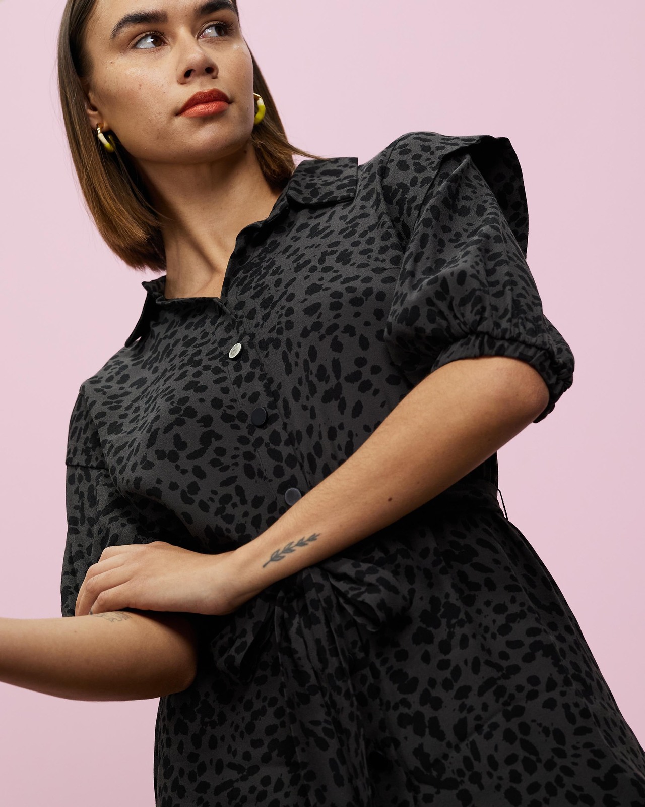 Animal Mini Shirtdress