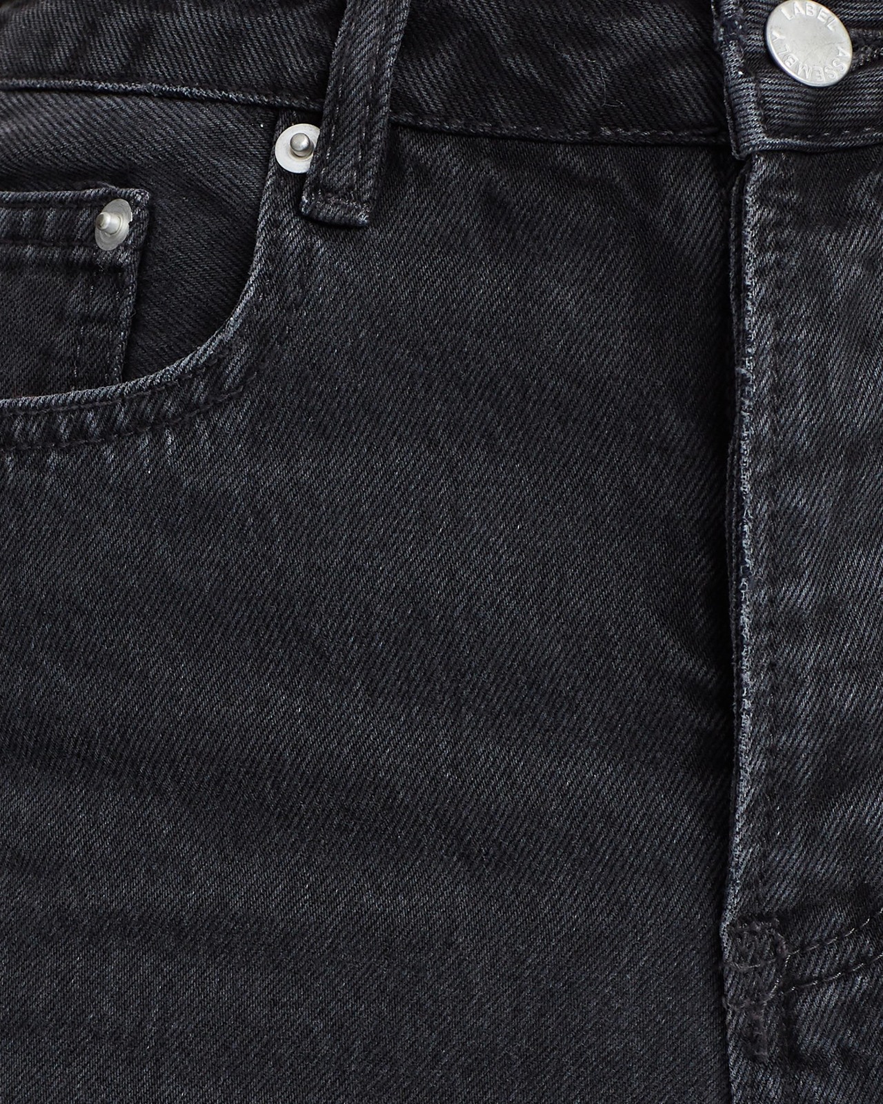 High Waist Rigid Jeans