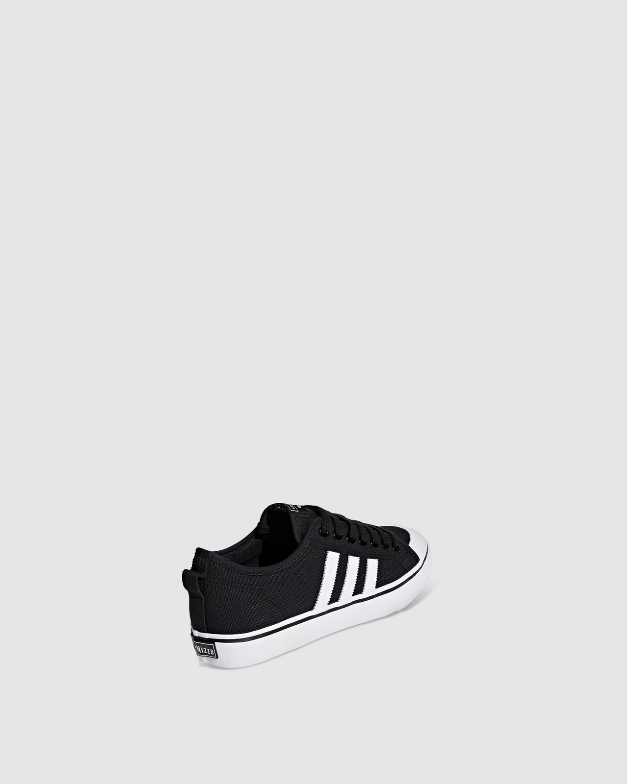 adidas gazelle silver green womens Adidas Nizza Trefoil Shoes Women's Shoes Black – Sports Plaza NY main image 0