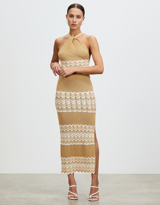 Genova Knitted Maxi Skirt Size 6