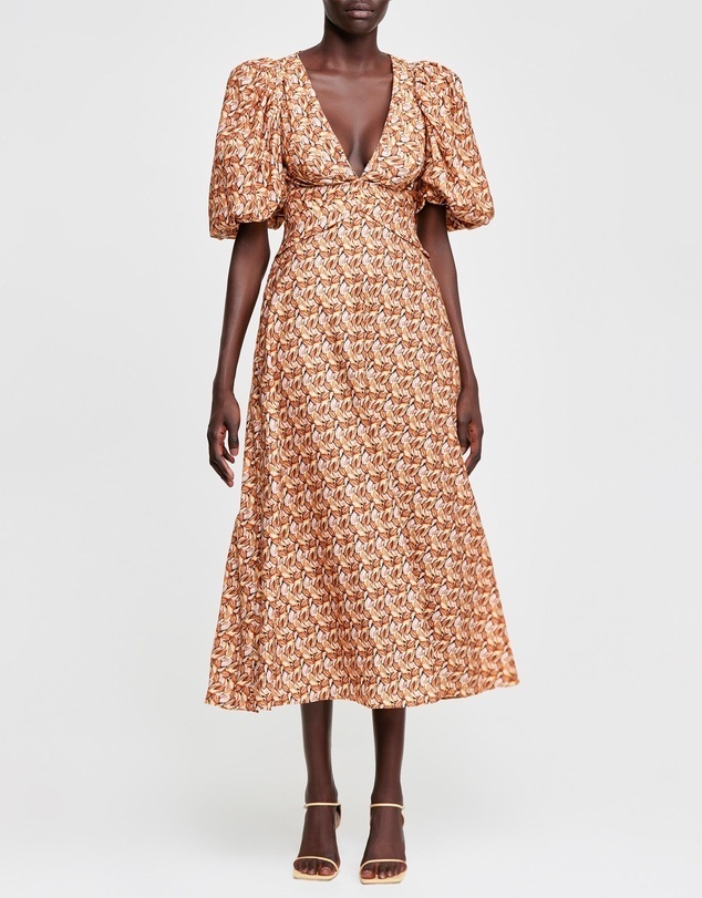 Acler Everett Dress Print Size 6 - AirRobe