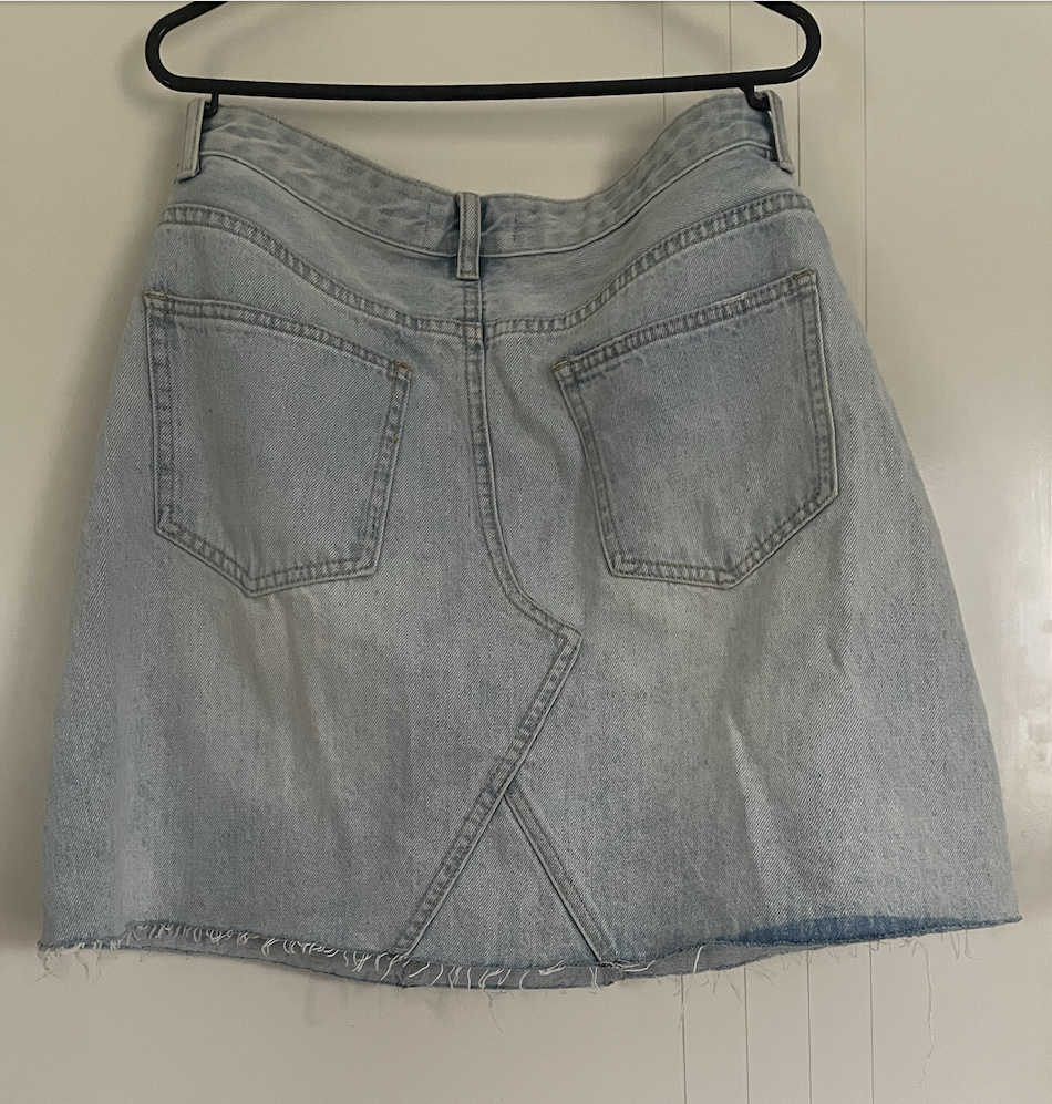 Denim Mini Skirt