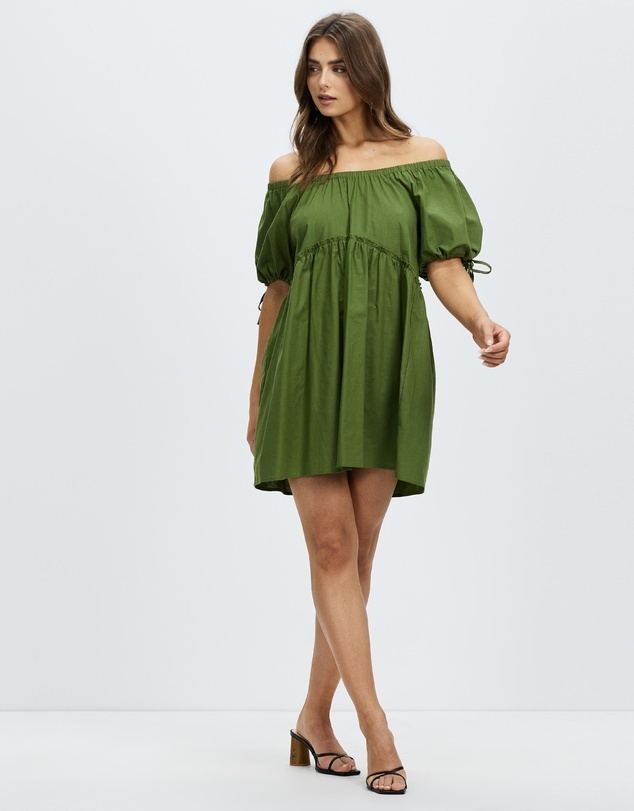 Ophelia Puff Sleeve Mini Dress