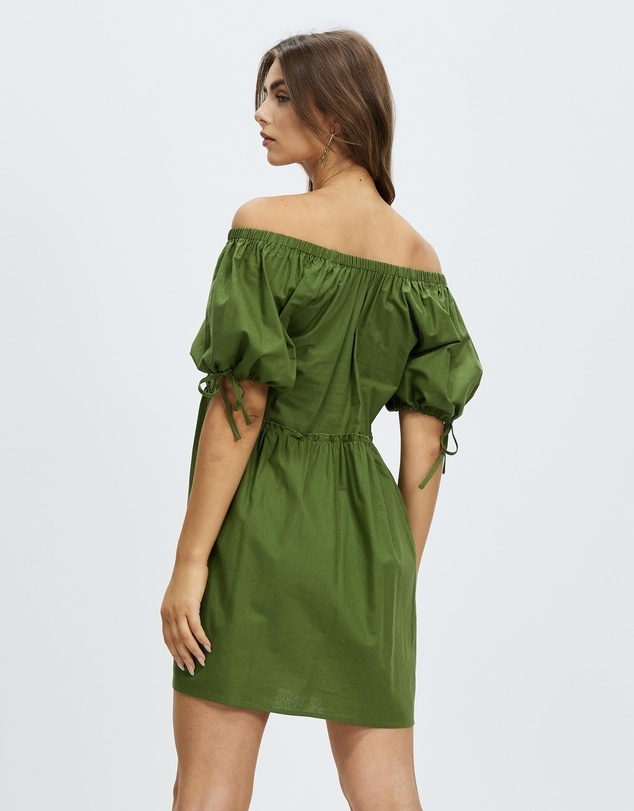 Ophelia Puff Sleeve Mini Dress