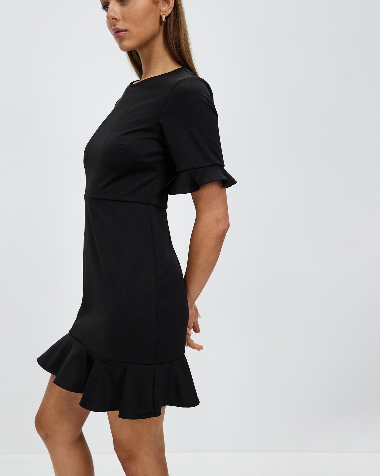 Cora Ruffle Mini Dress