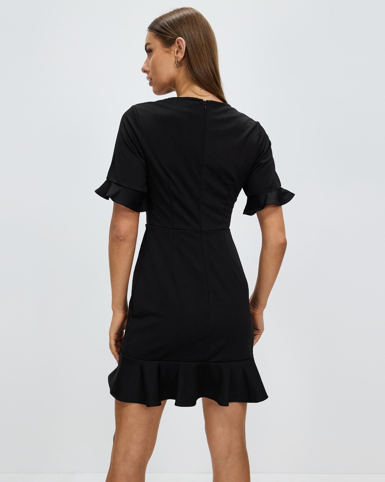Cora Ruffle Mini Dress
