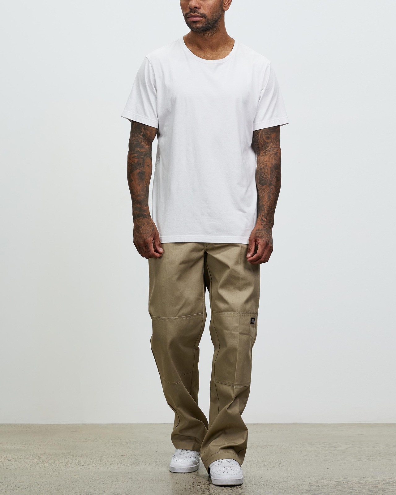 85-283 Loose Fit Double Knee Pants