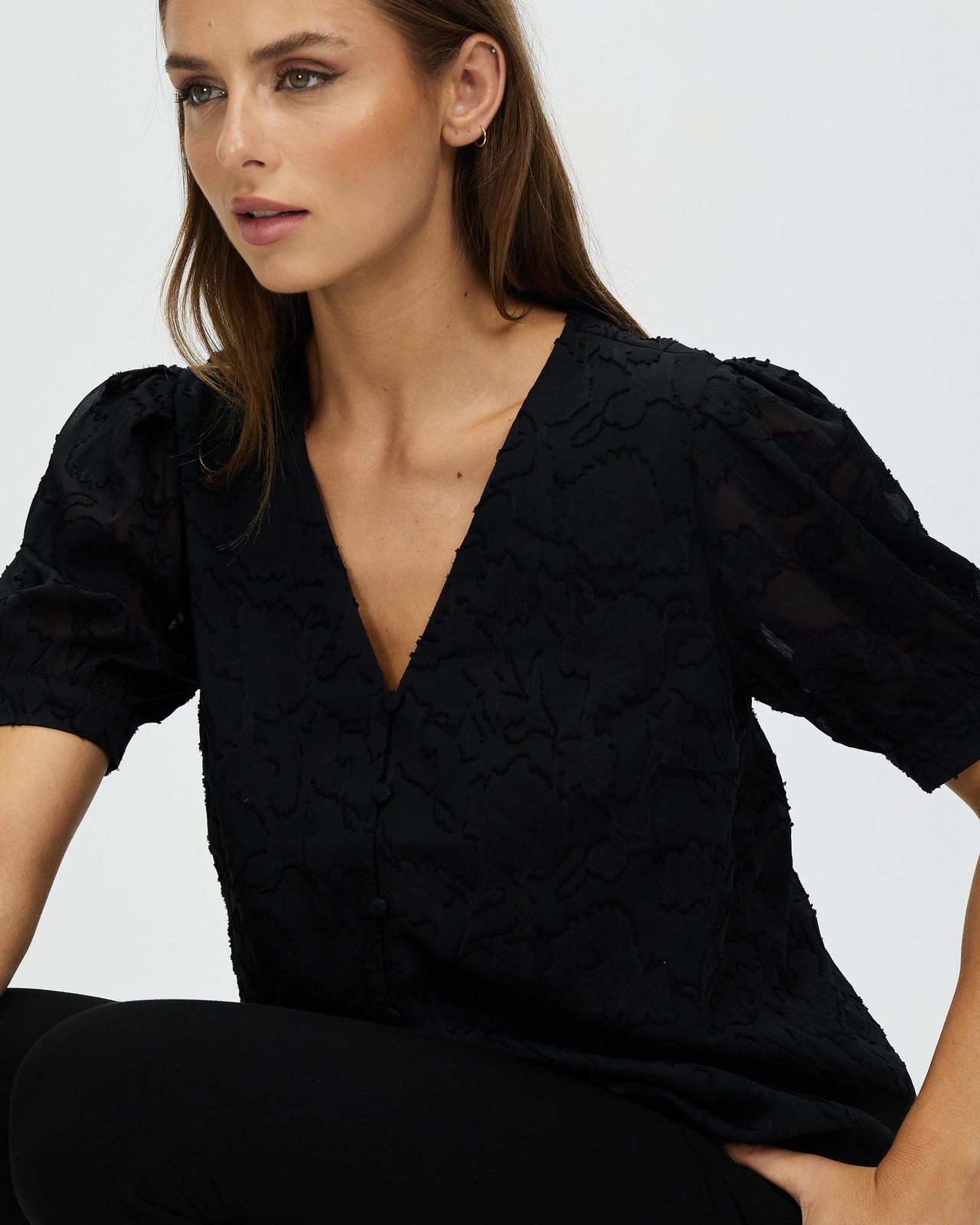 Danni Burnout Blouse