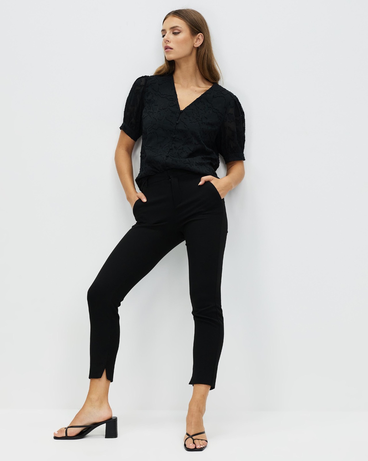 Danni Burnout Blouse