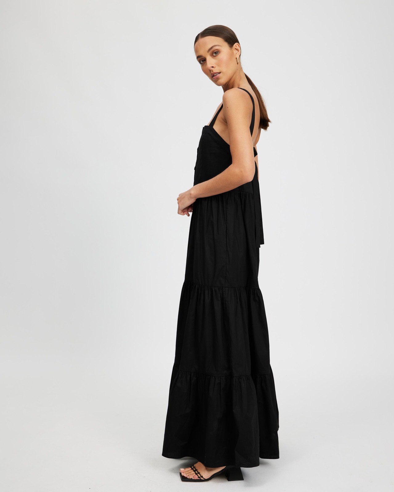 Aruba Tiered Midi Dress