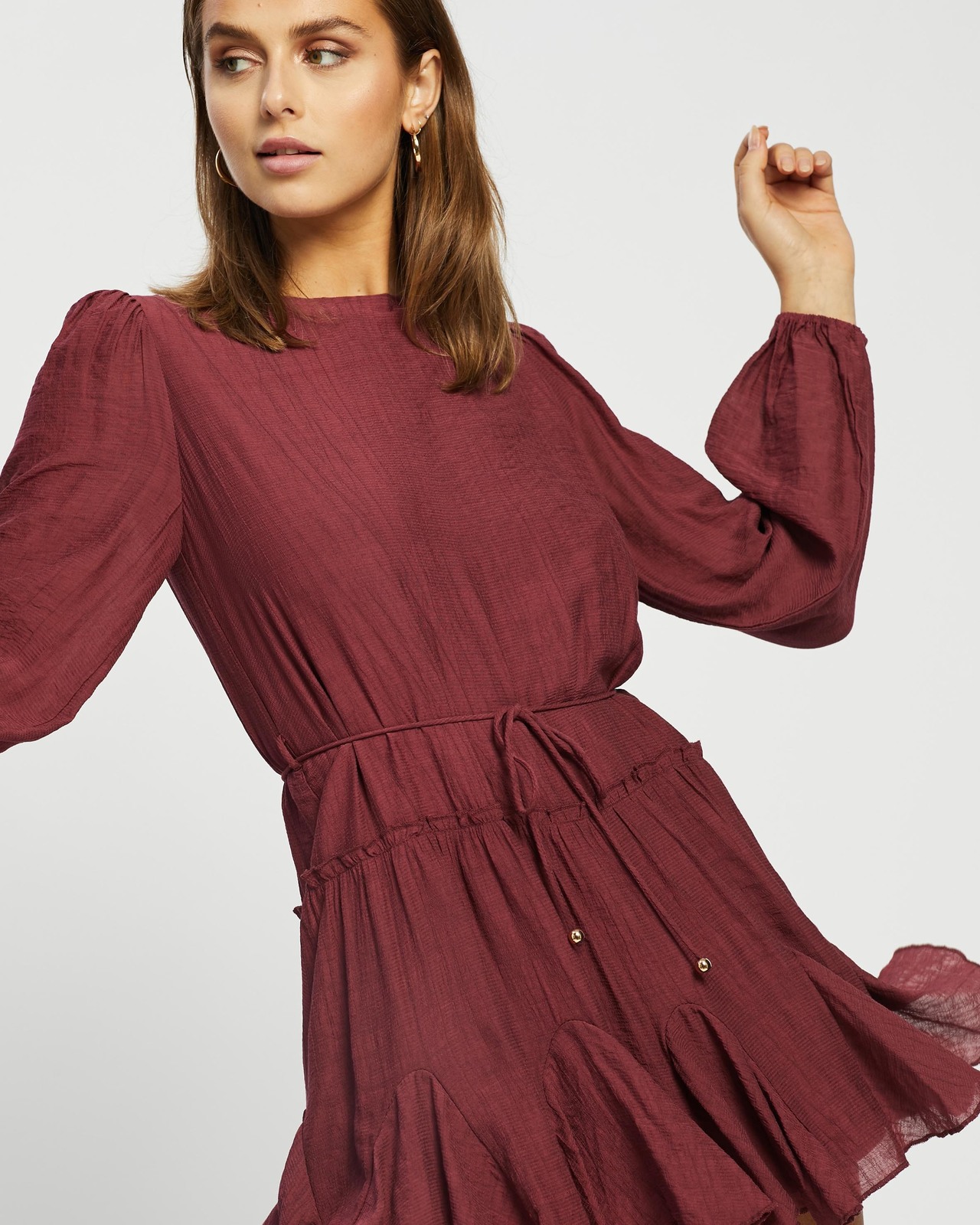 Juliette Ruffle Mini Dress