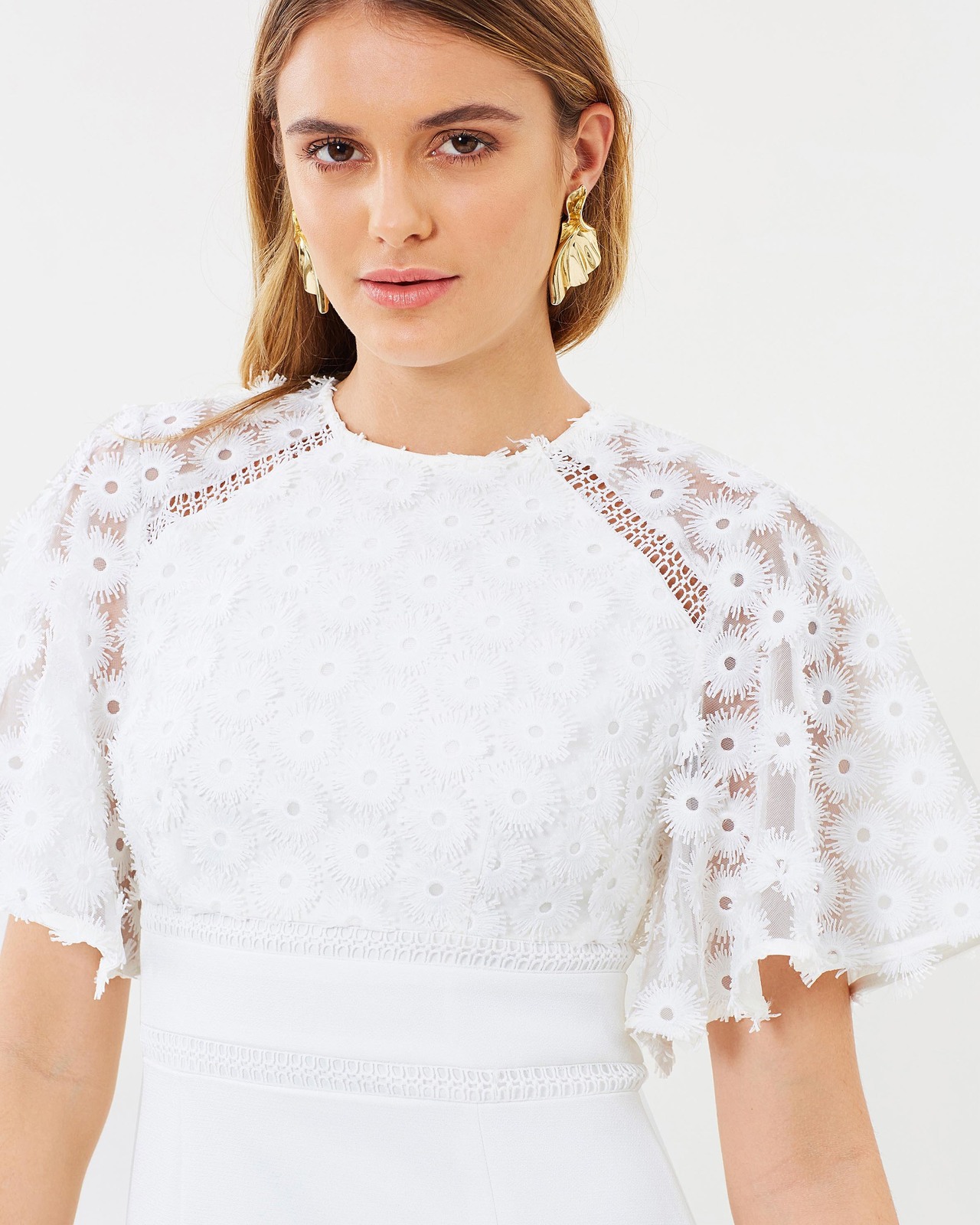 keepsake the label white lace dress Keepsake the Label Mirrors Mini Dress
