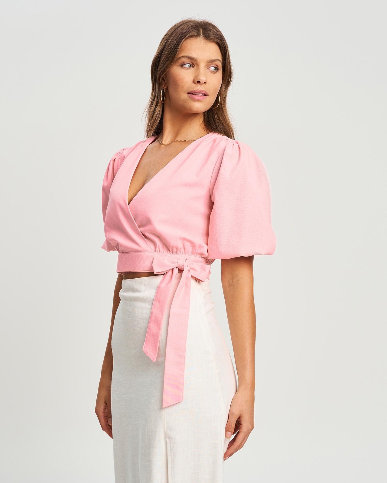 Hannah Wrap Blouse