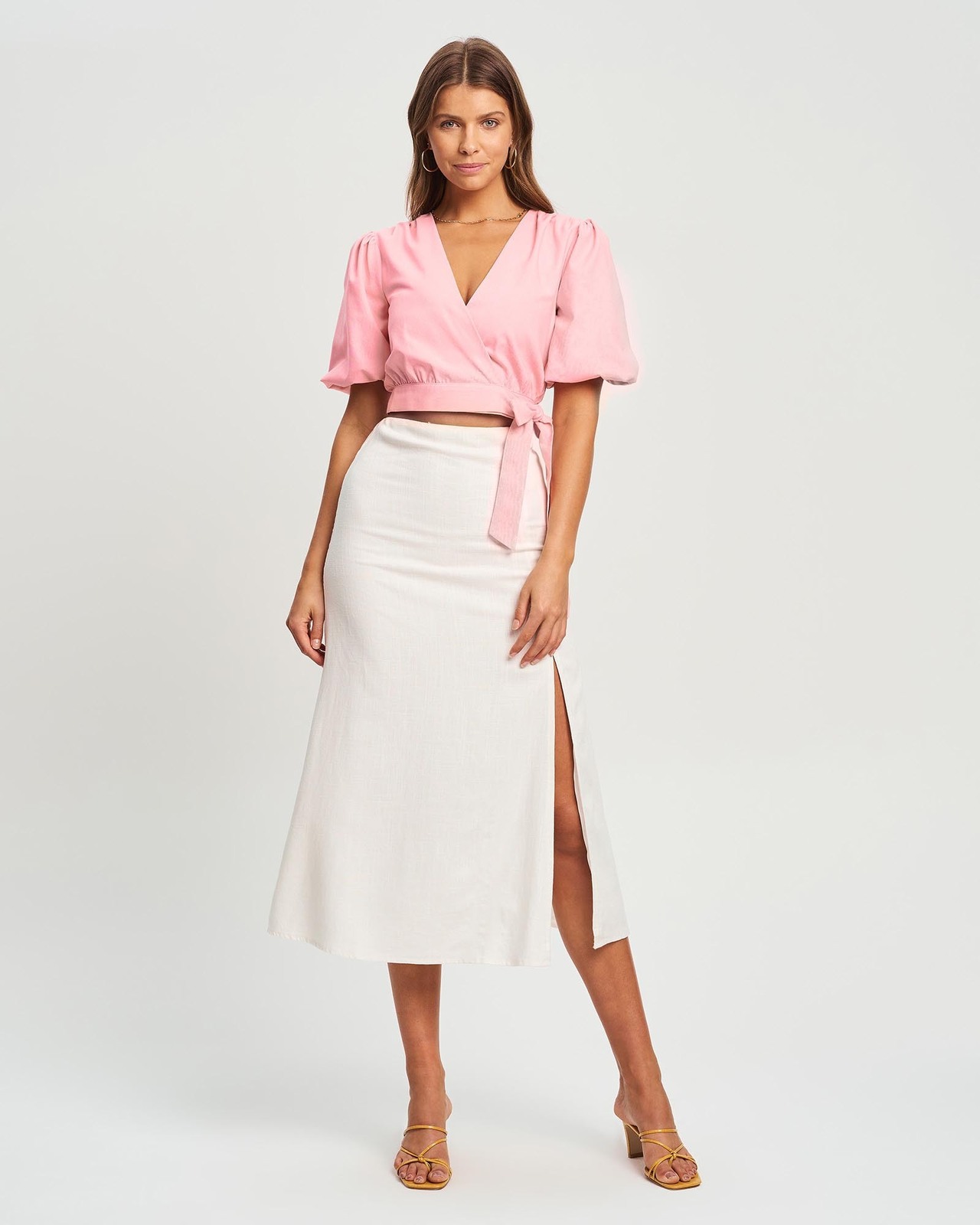 Hannah Wrap Blouse