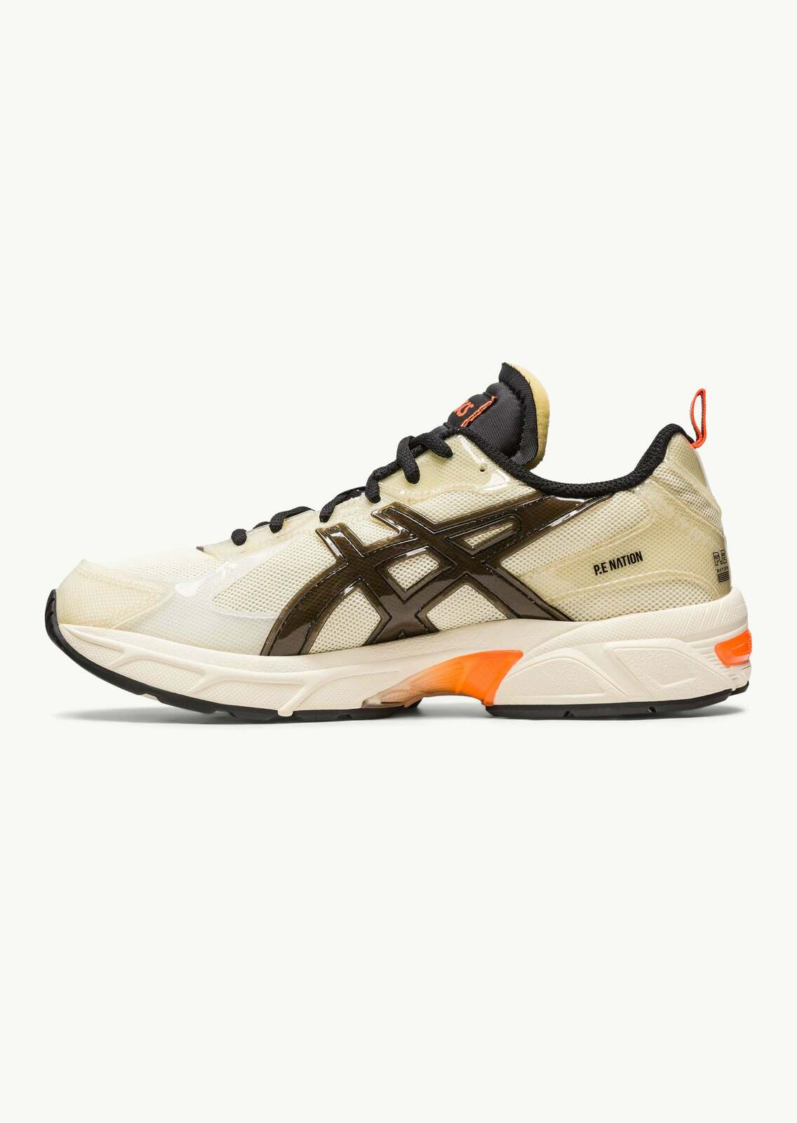 P.E Nation P.E NATION X ASICS GEL-1130 IN CREAM & BLACK