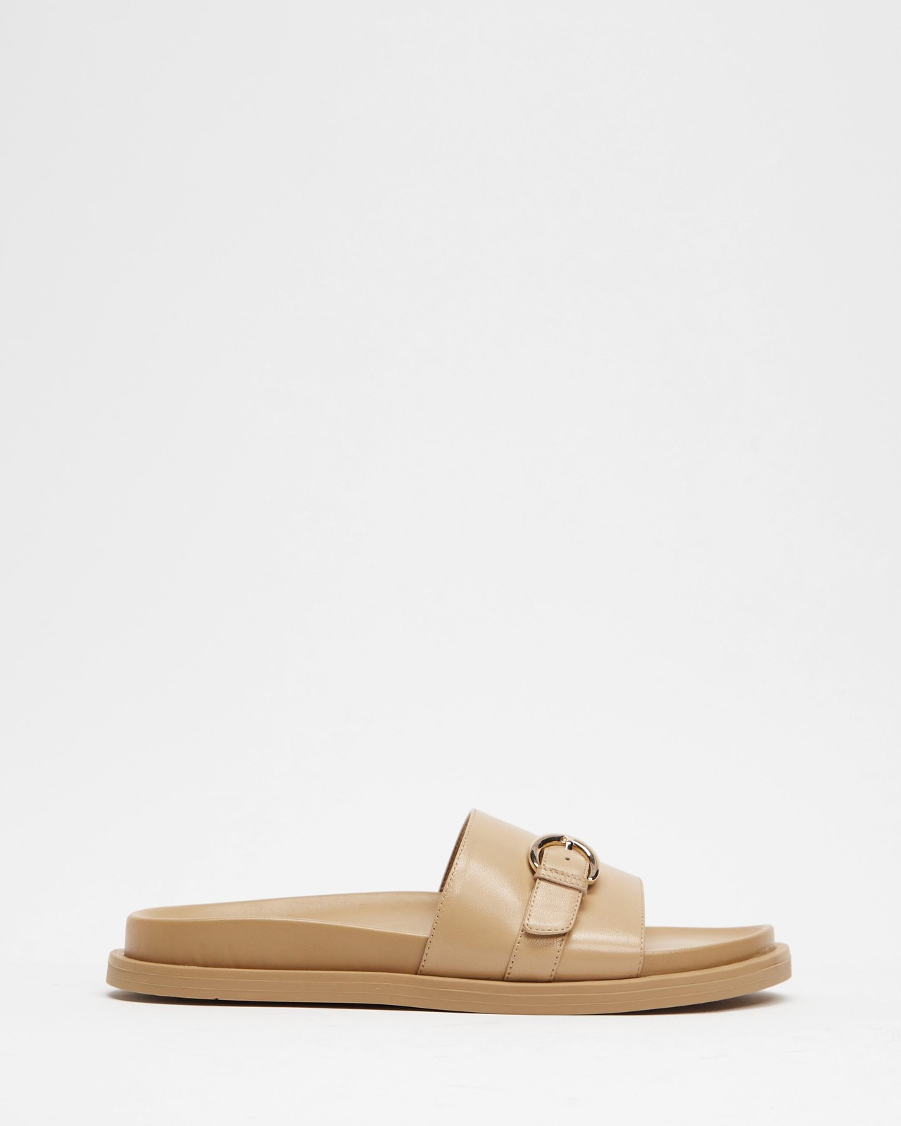 Freya Leather Slides