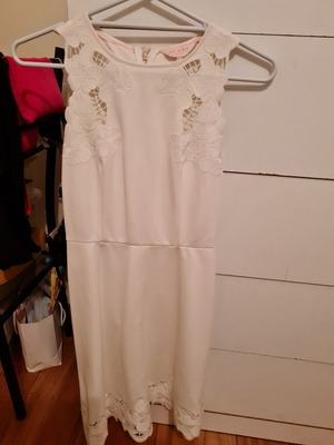 chinese dress ladies Crochet Sleeveless Mini Shift Dress | Miikka