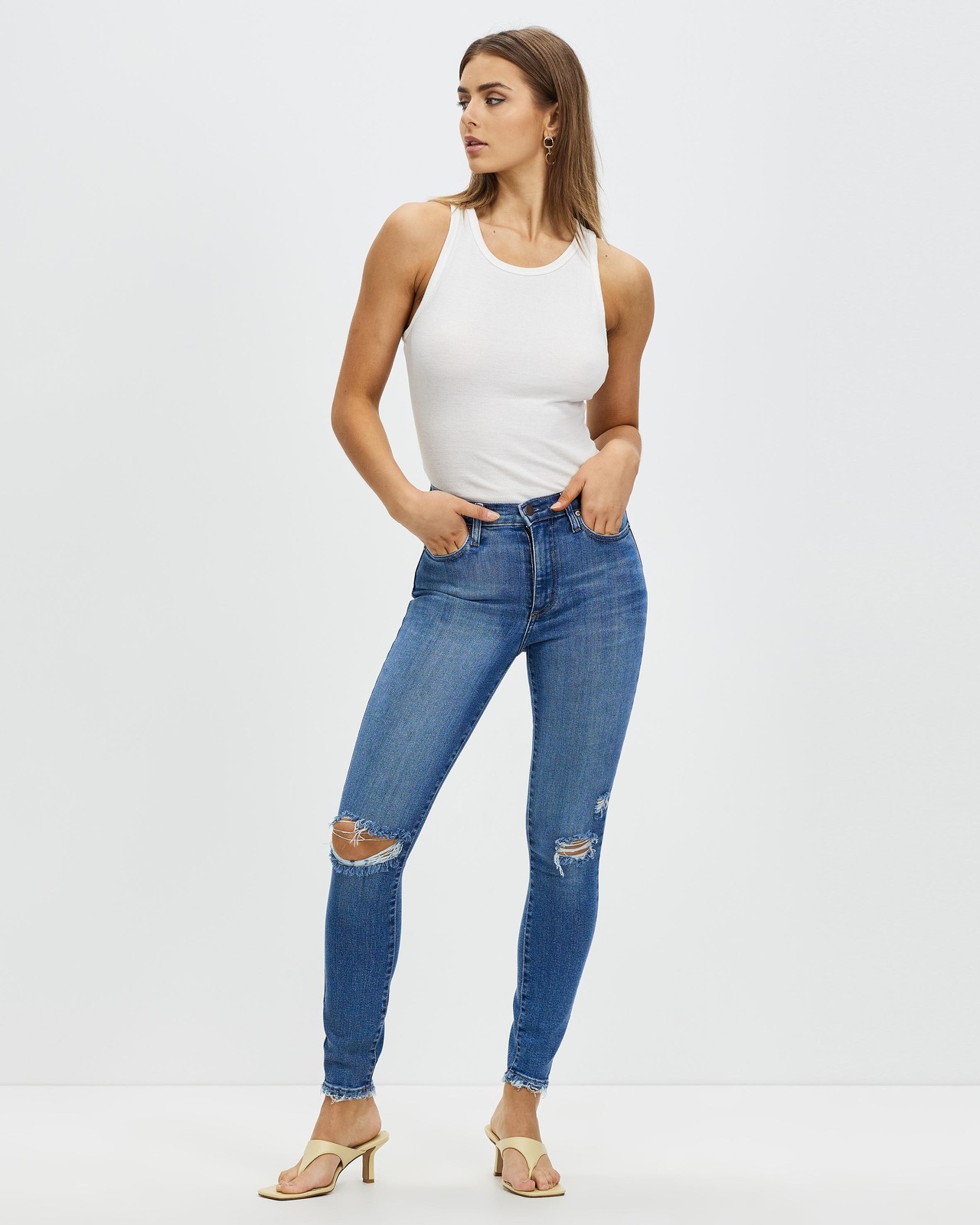 Cult Skinny Ankle Jeans