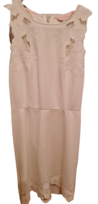 chinese dress ladies Crochet Sleeveless Mini Shift Dress | Miikka