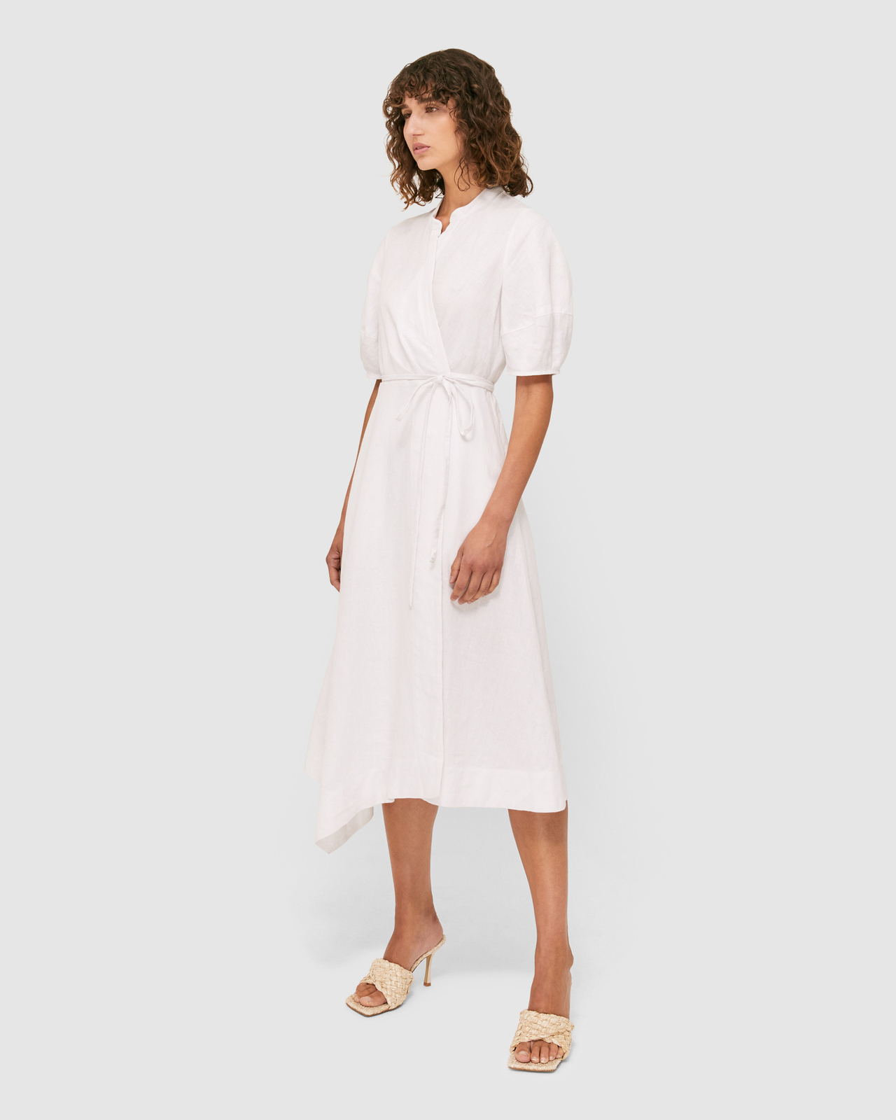 chinese dress ladies Carve Designs Nellie Linen Dress