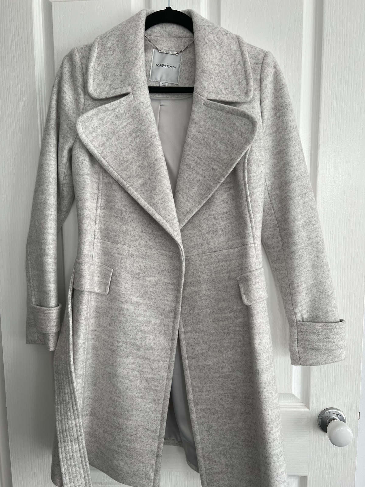 grey coat
