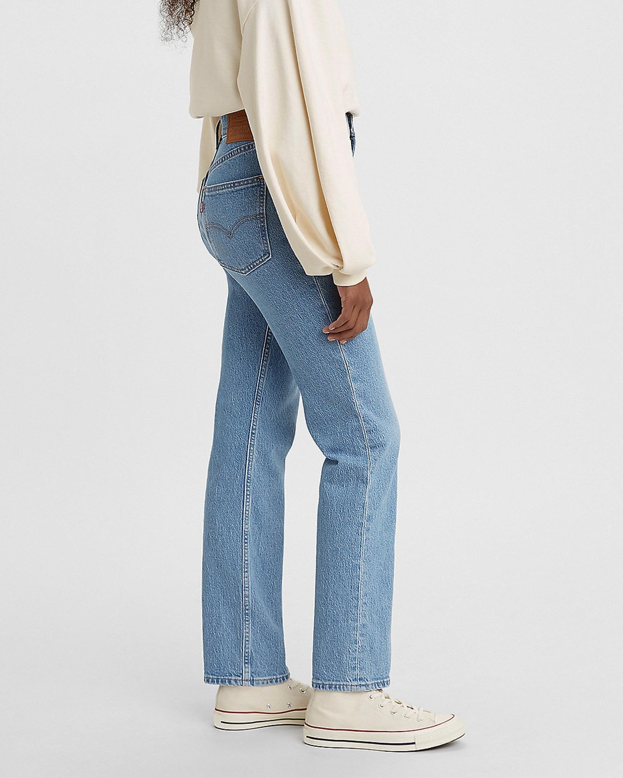 70s High Slim Straight Jeans
