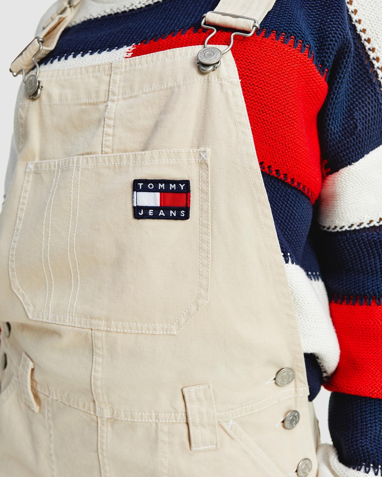 Tommy Jeans Dungaree Dress