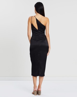 Bec + Bridge Mila Asymmetric Midi Dress