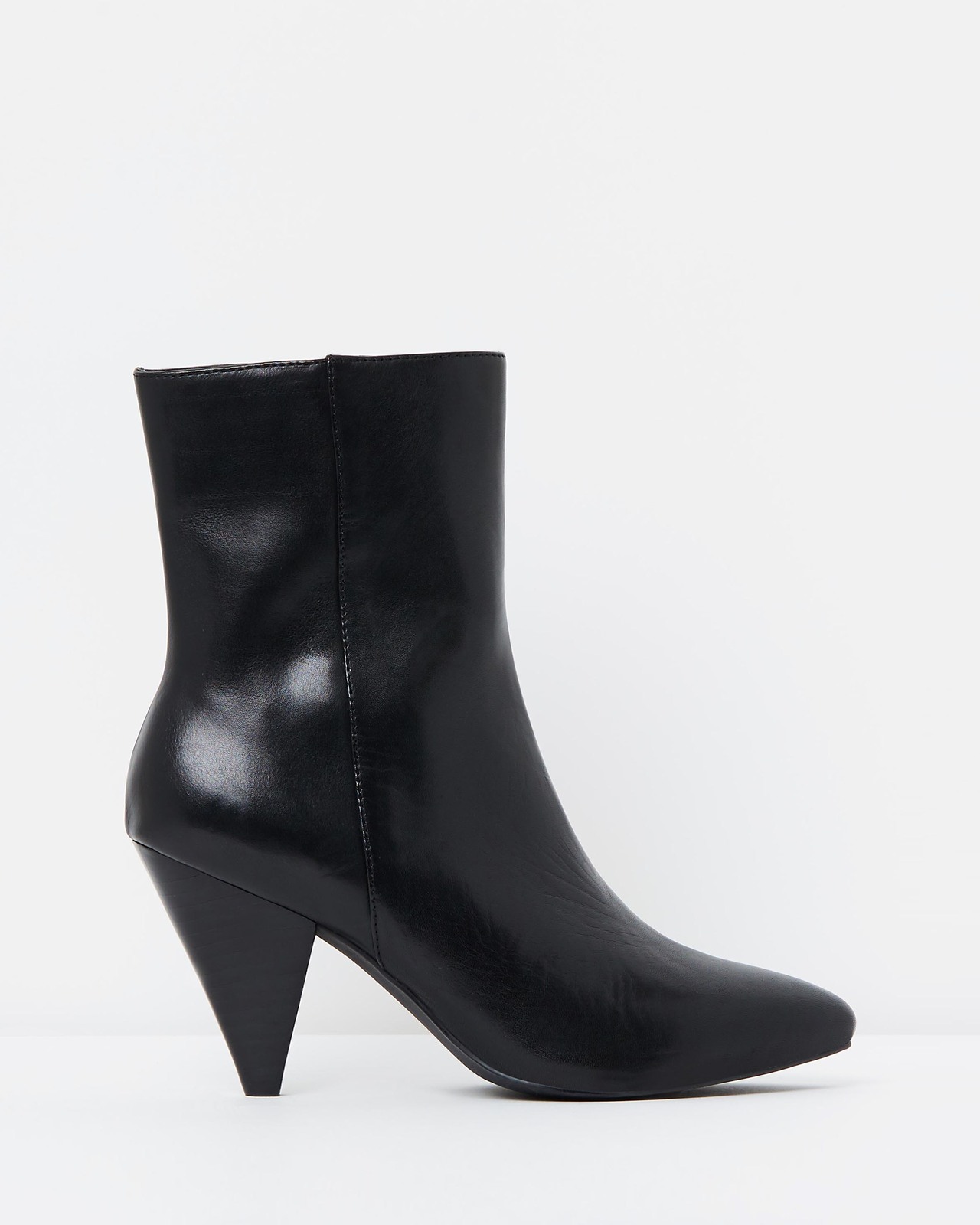 Noel Leather Ankle Boots