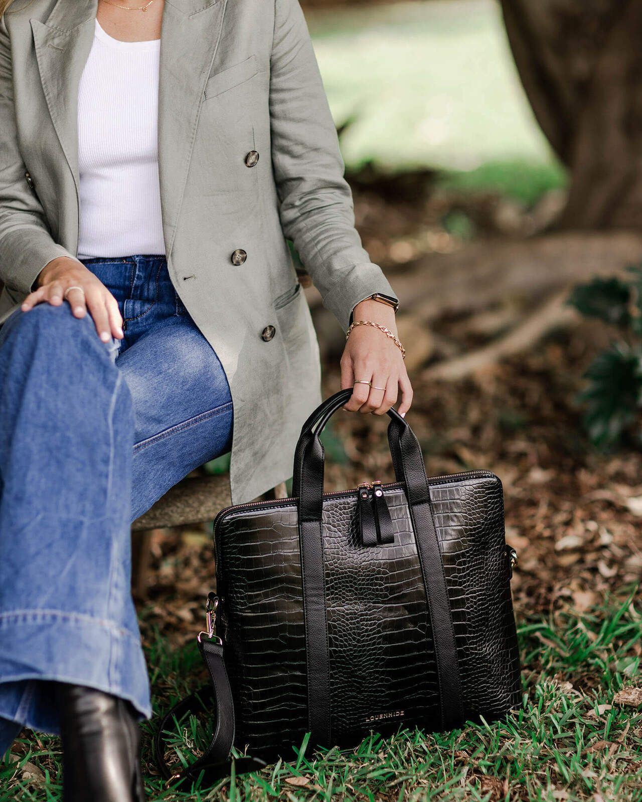 Rhodes Recycled Laptop Bag