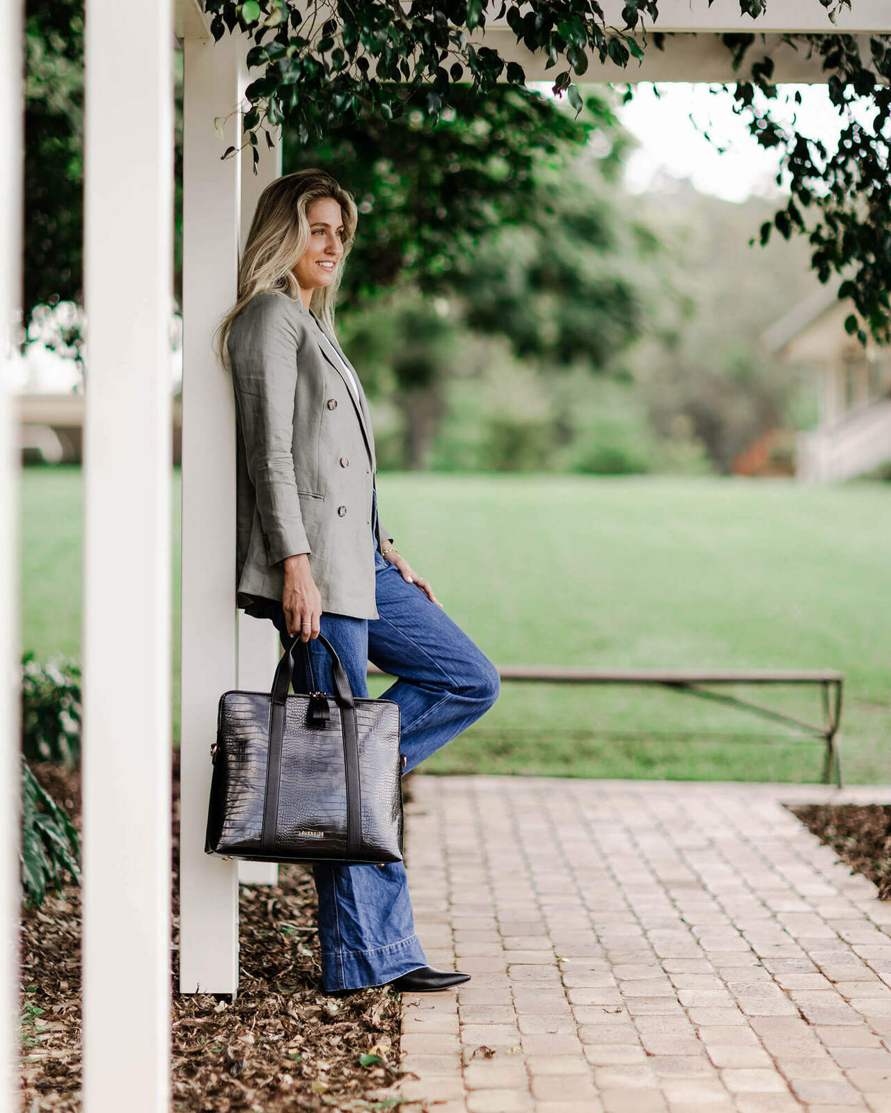 Rhodes Recycled Laptop Bag