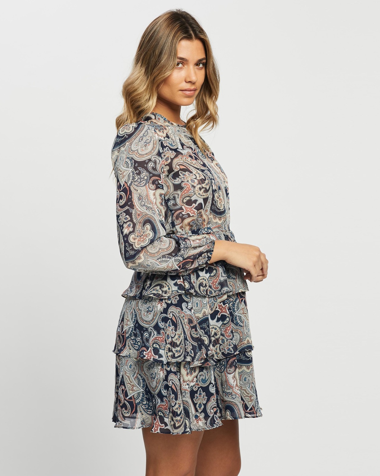 Bethany Tiered Mini Dress