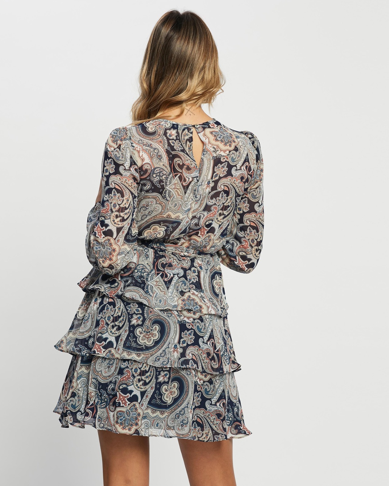 Bethany Tiered Mini Dress