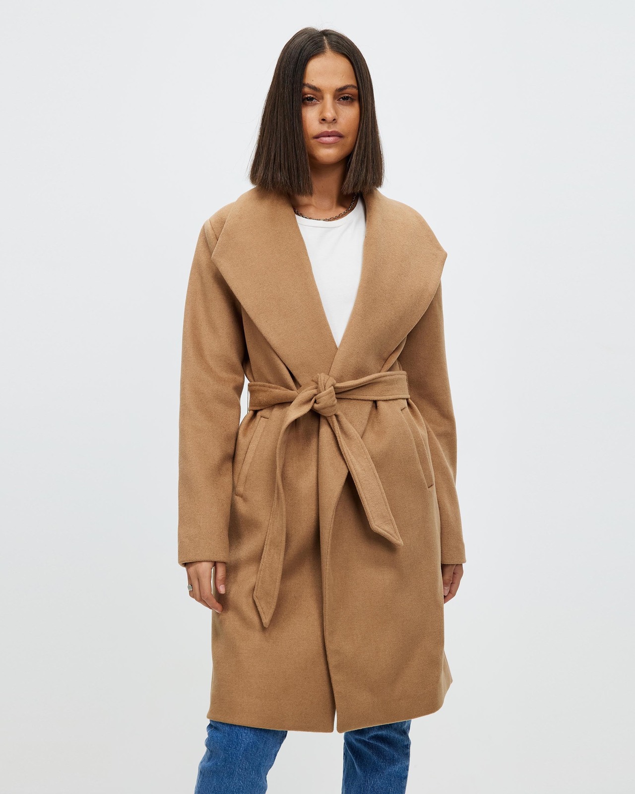 Isla Wool Blend Coat