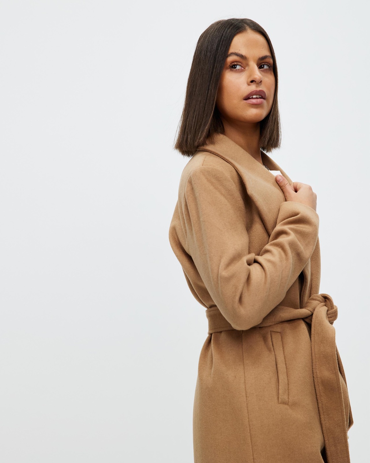Isla Wool Blend Coat