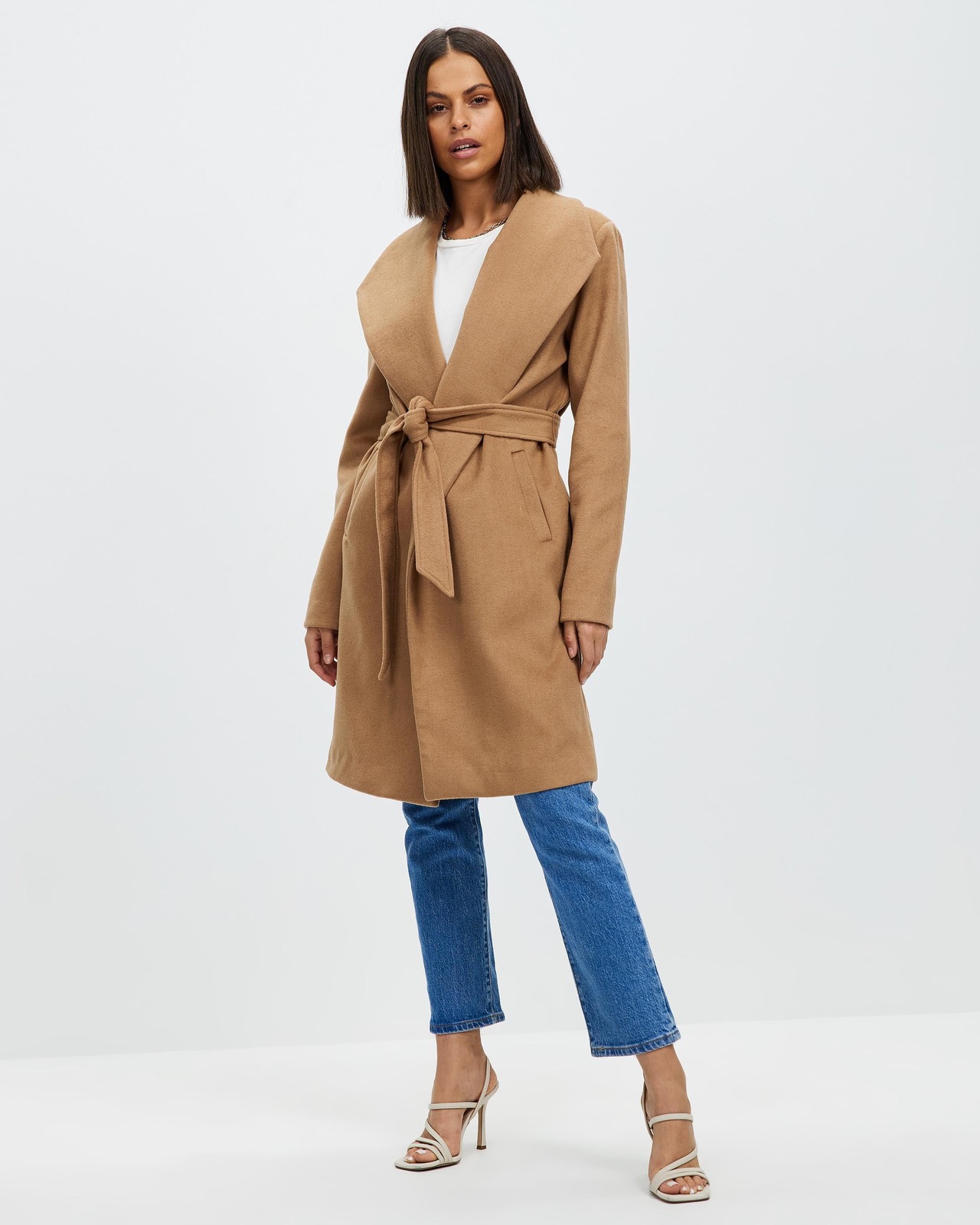Isla Wool Blend Coat