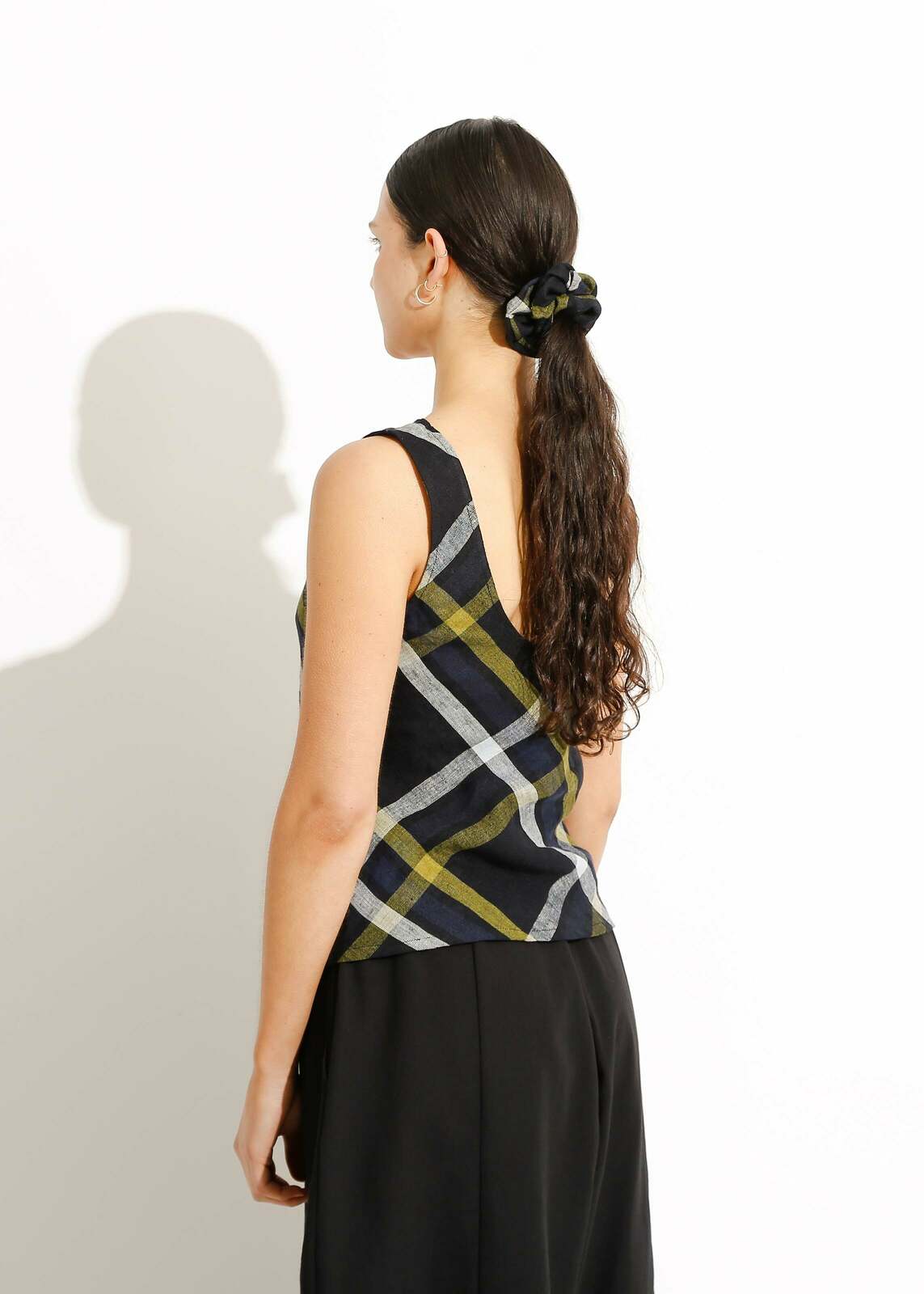 PIA TOP / BLACK-SEA-OLIVE
