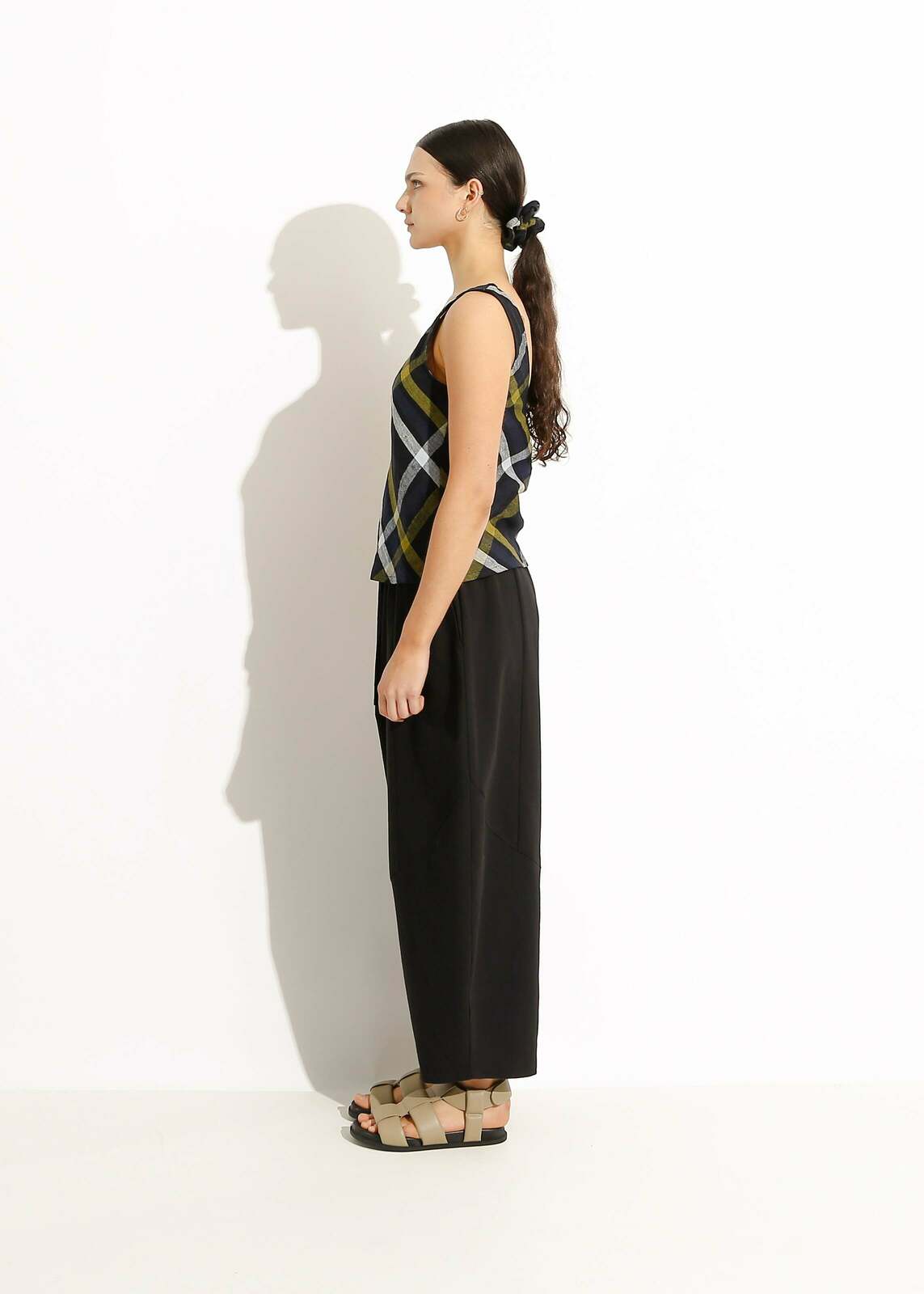 PIA TOP / BLACK-SEA-OLIVE