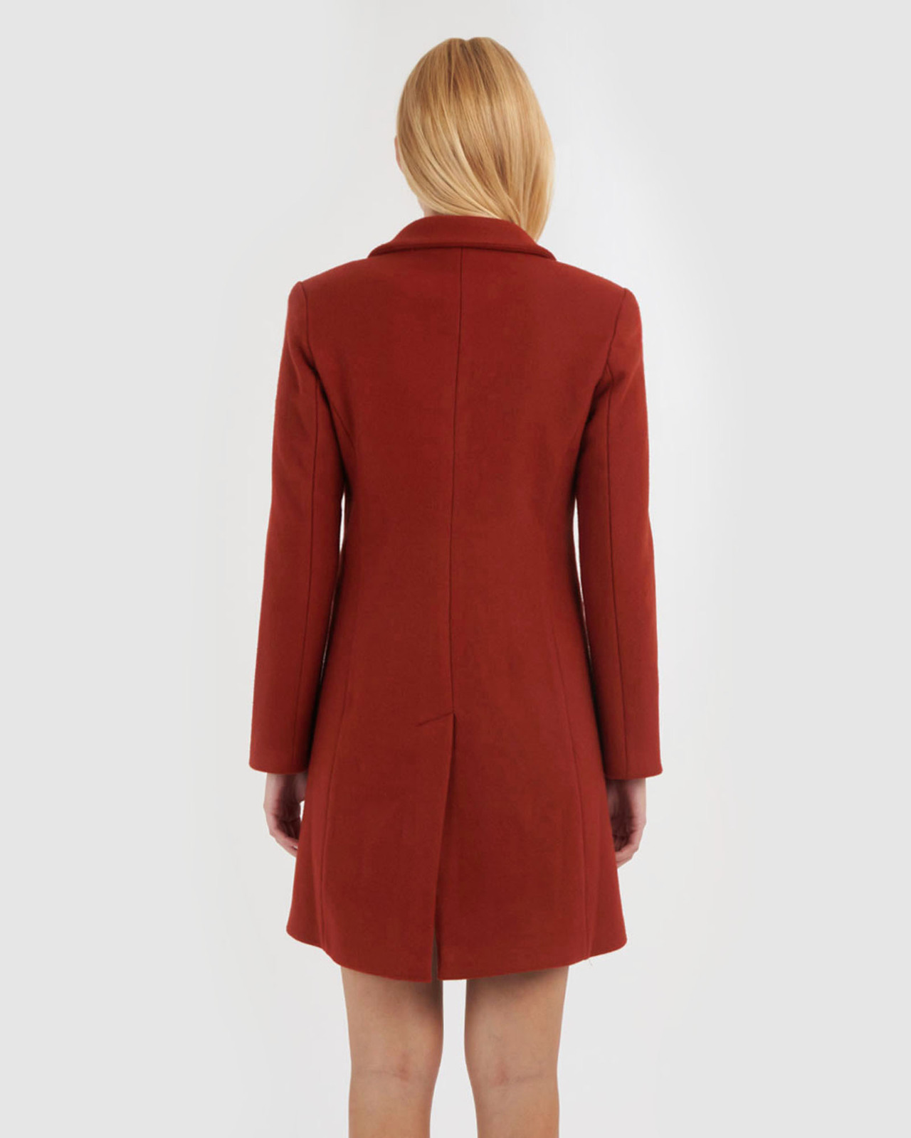 Kaelynn Wool-Blend Coat