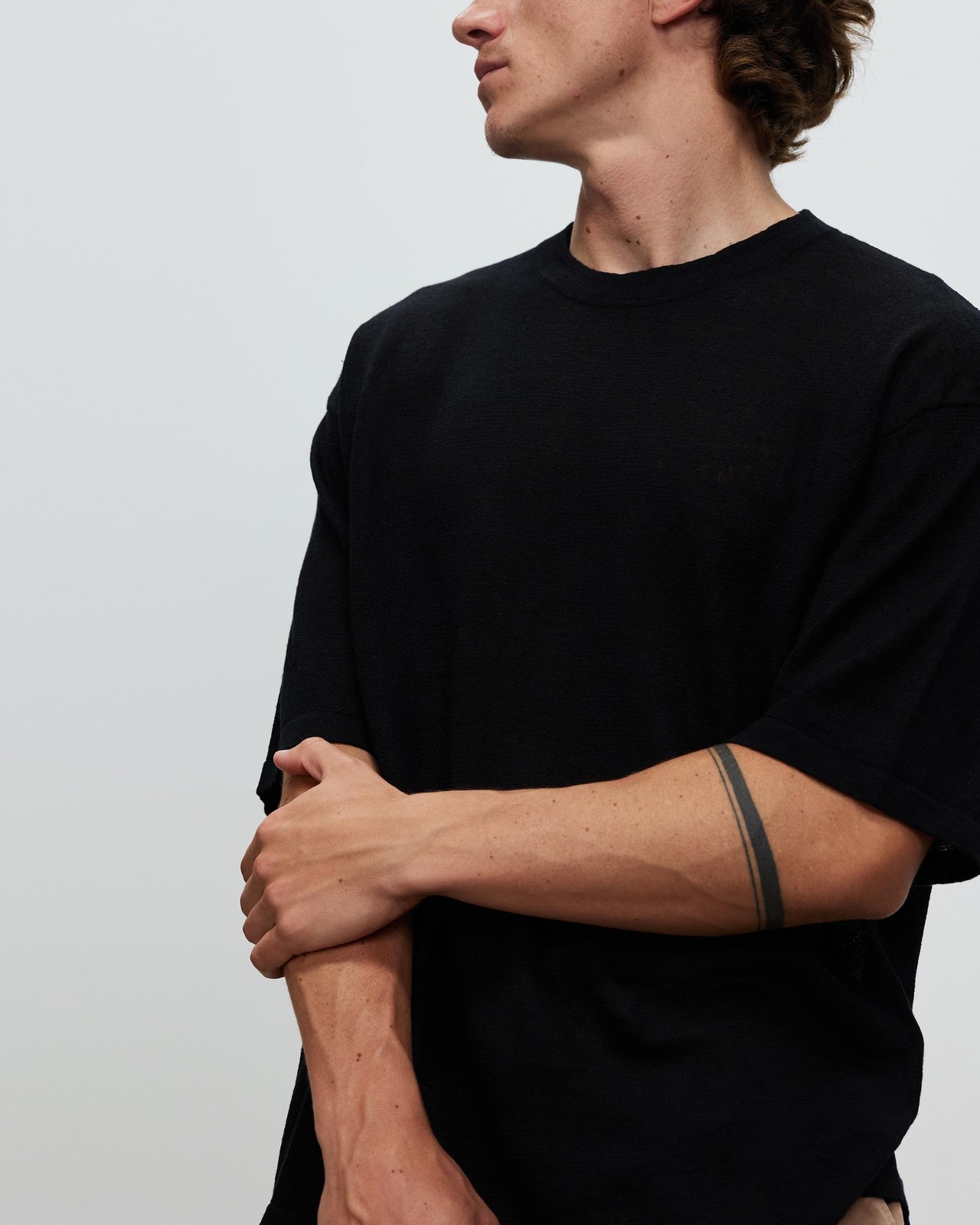 Linen Knit Tee