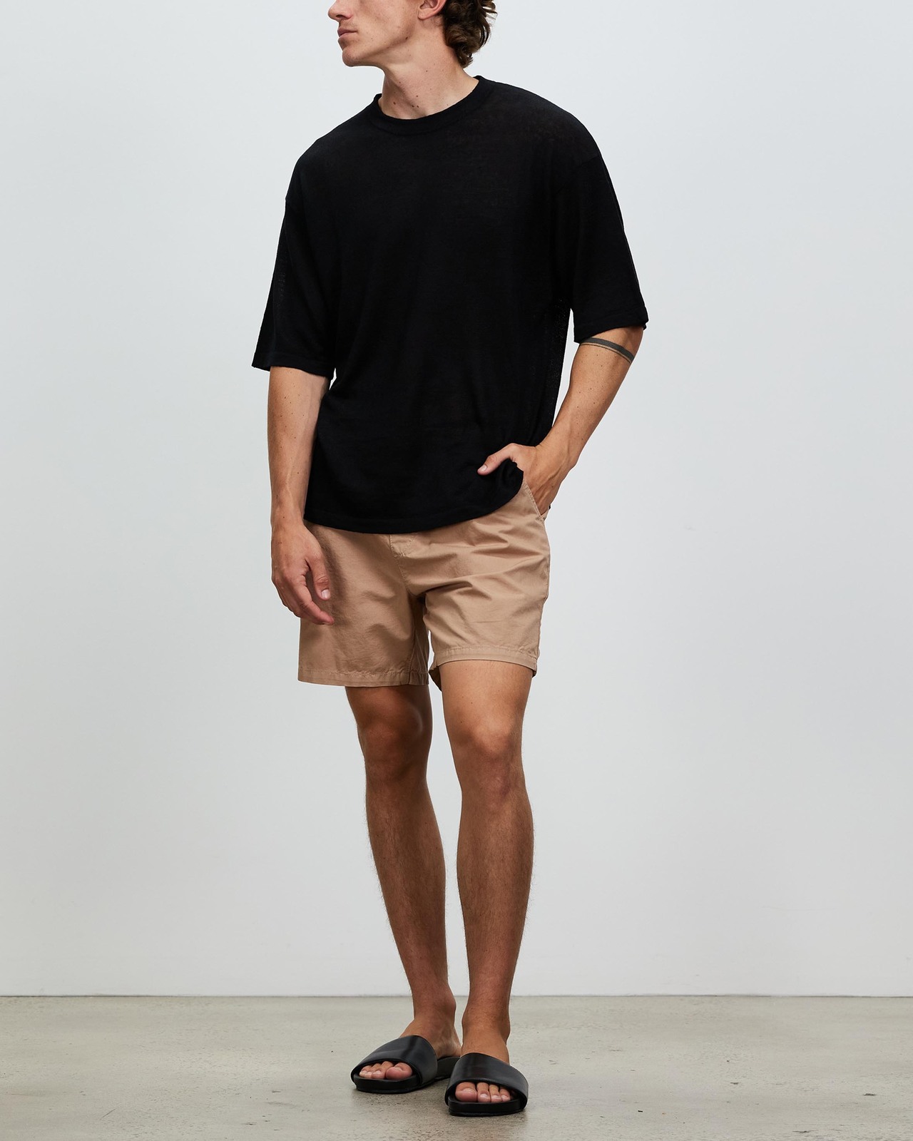 Linen Knit Tee