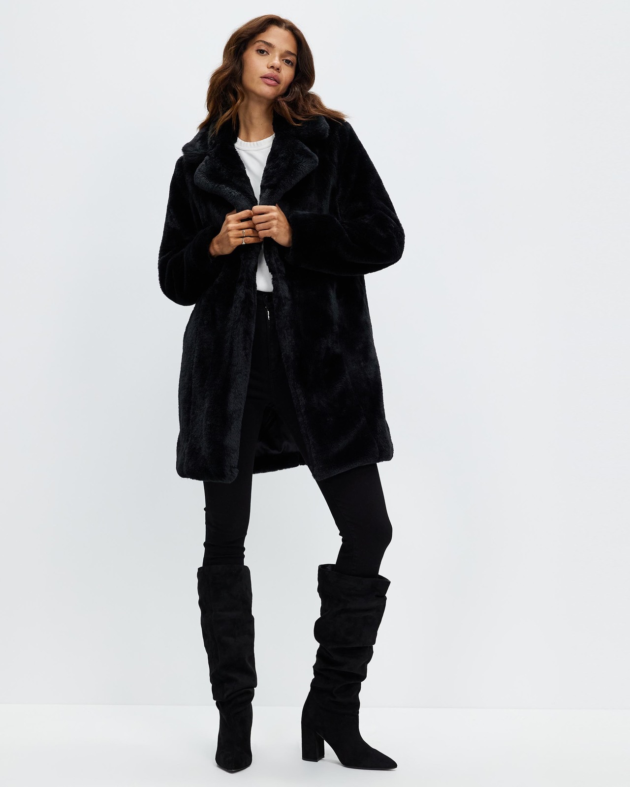 Carly Faux Fur Coat