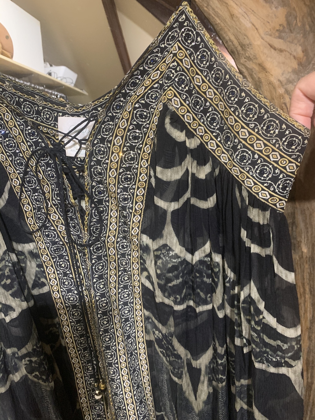 Under a Full Moon Lace Front Dress Size 12-14