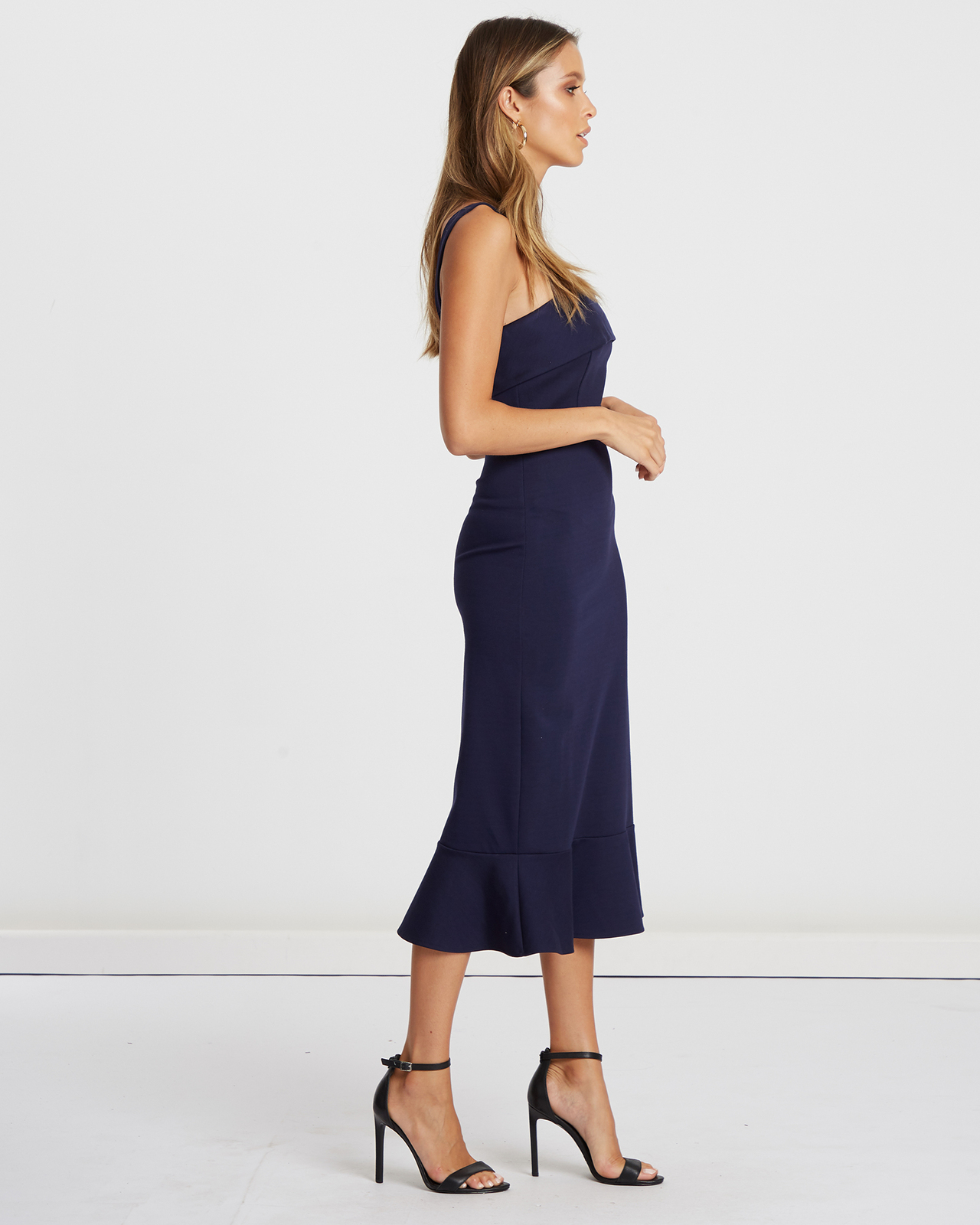 Reese Frill Midi Dress