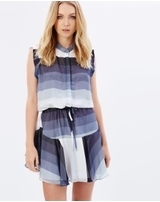 Mini Drawstring Shirt Dress