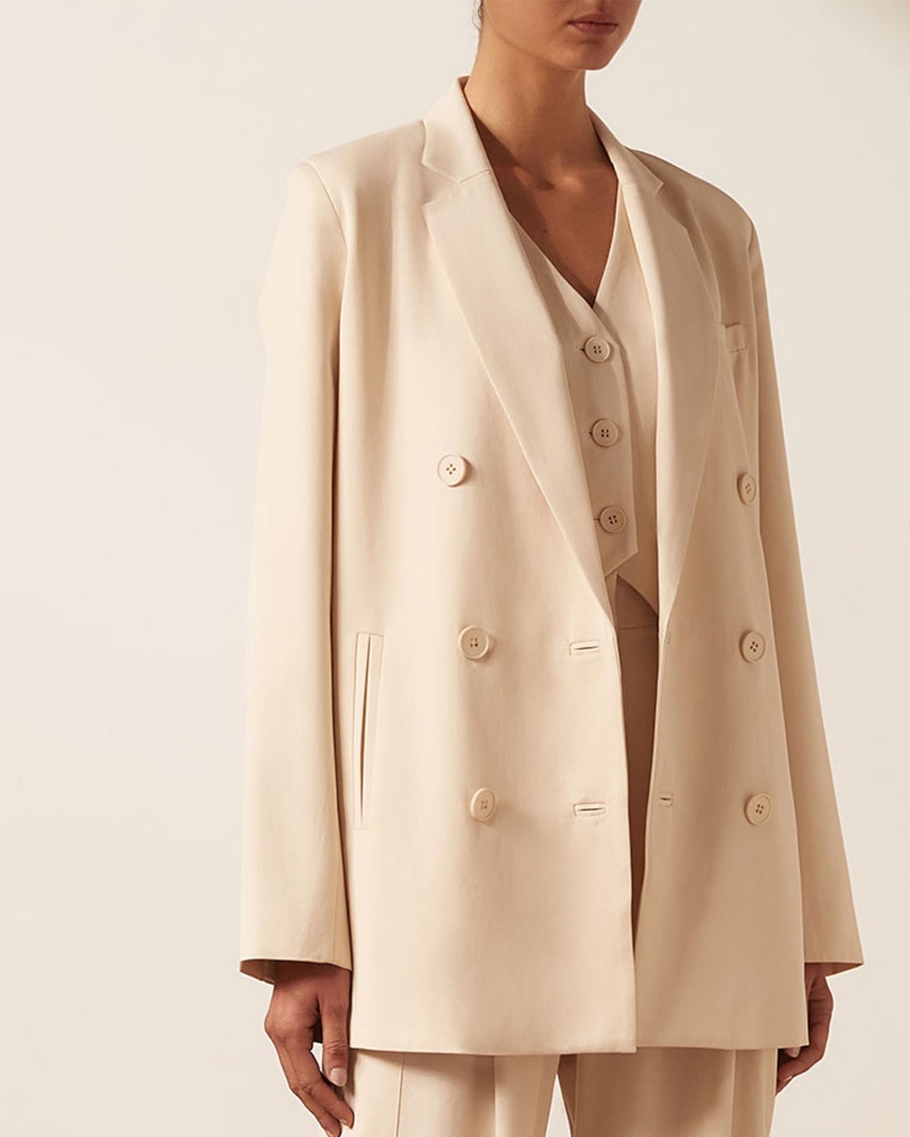 Sara Double Breasted Blazer