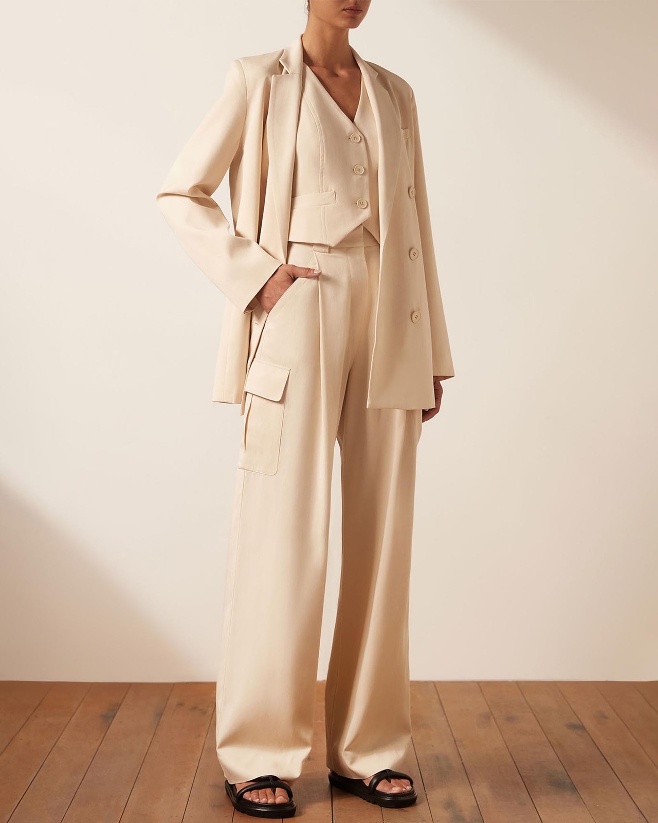 Sara Double Breasted Blazer