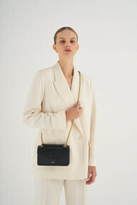 Bella Small Clutch-Black