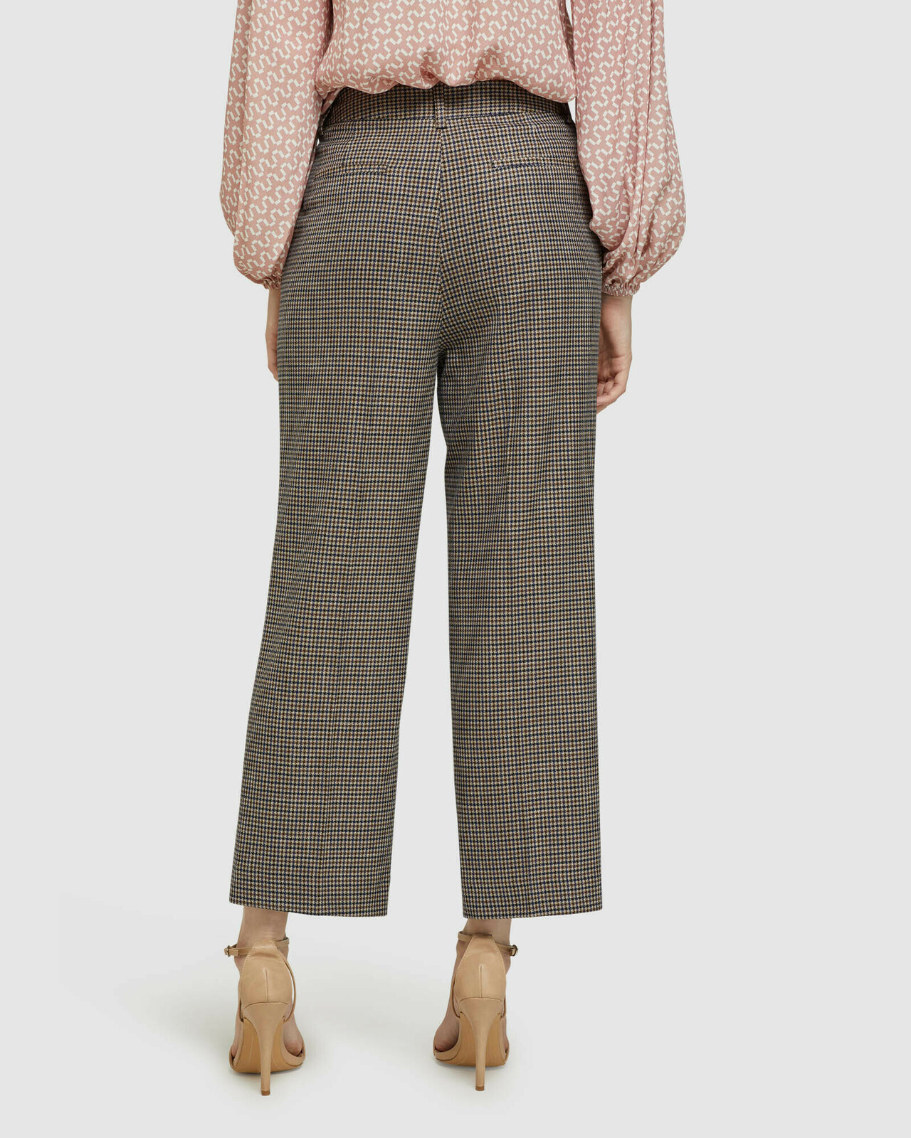 Helena Eco Crop Check Pants